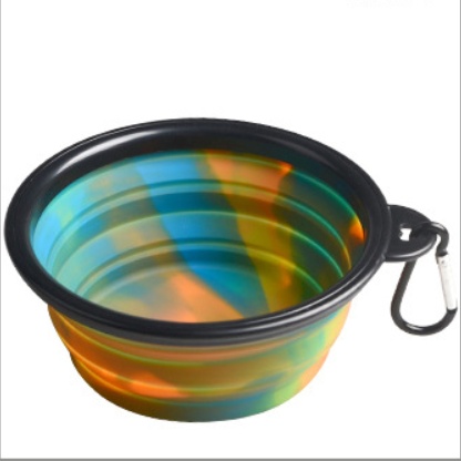Collapsible Silicone Pet Travel Bowl