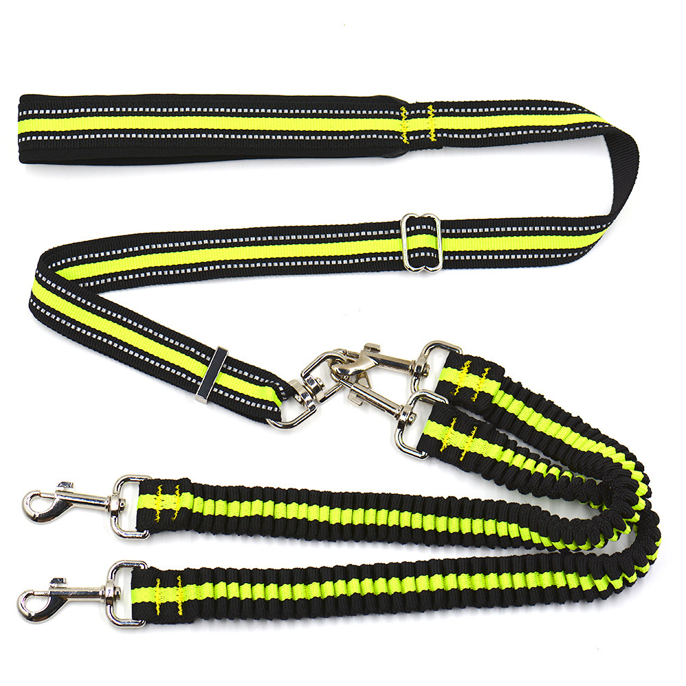 Adjustable Double Dog Walking Leash