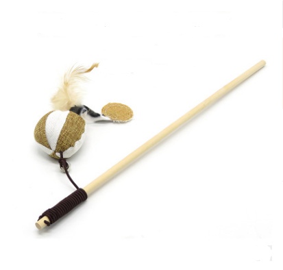 Interactive Cat Wand Teaser Toy - Image 2