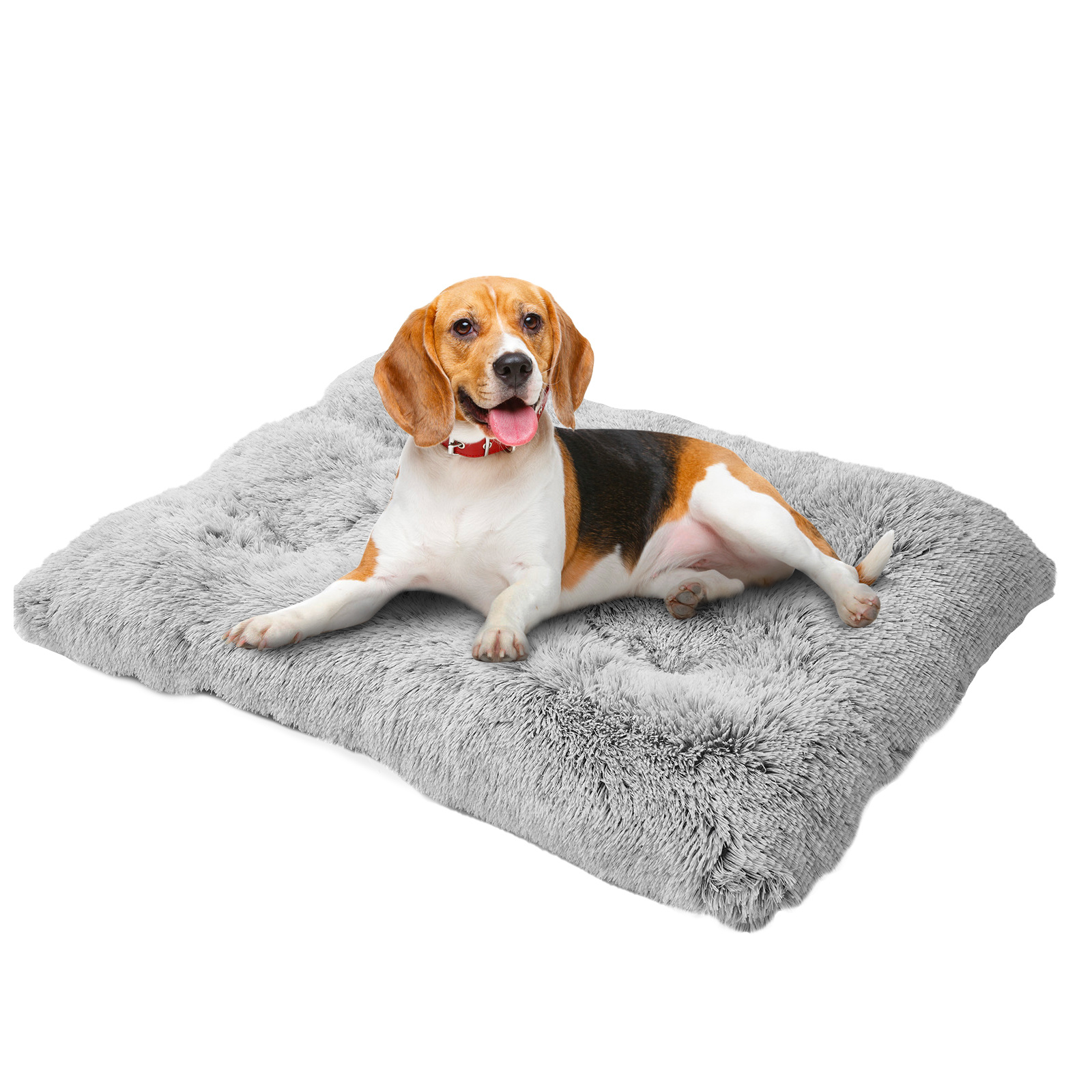 Checkered Washable Pet Sofa Bed - Image 3