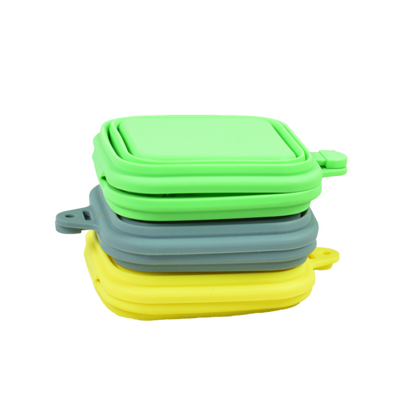 Collapsible Silicone Pet Travel Bowl
