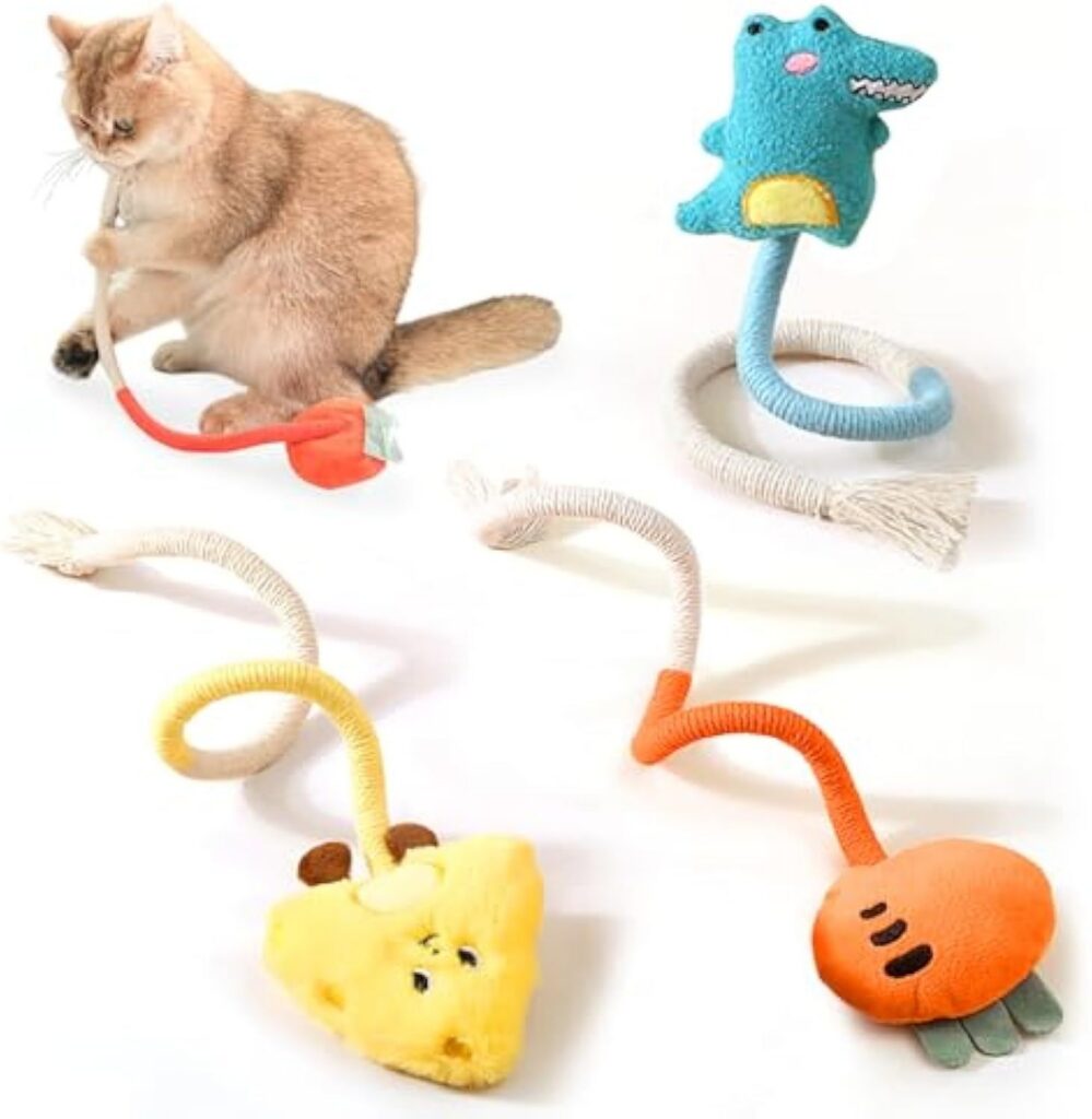 Sisal Rope Catnip Dental Chew Toy