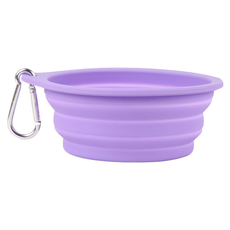 Collapsible Silicone Pet Travel Bowl - Image 2
