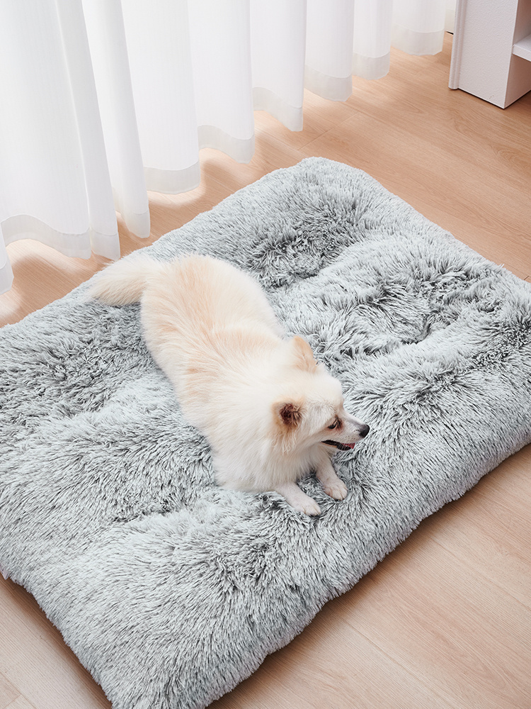 Checkered Washable Pet Sofa Bed - Image 7