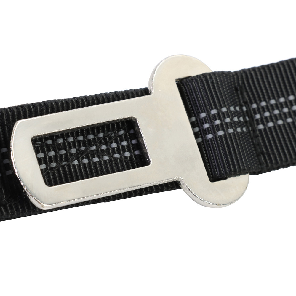 Adjustable Bungee Dog Leash with Seatbelt Clip - Image 4