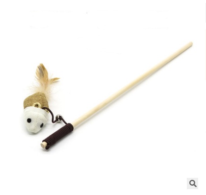 Interactive Cat Wand Teaser Toy