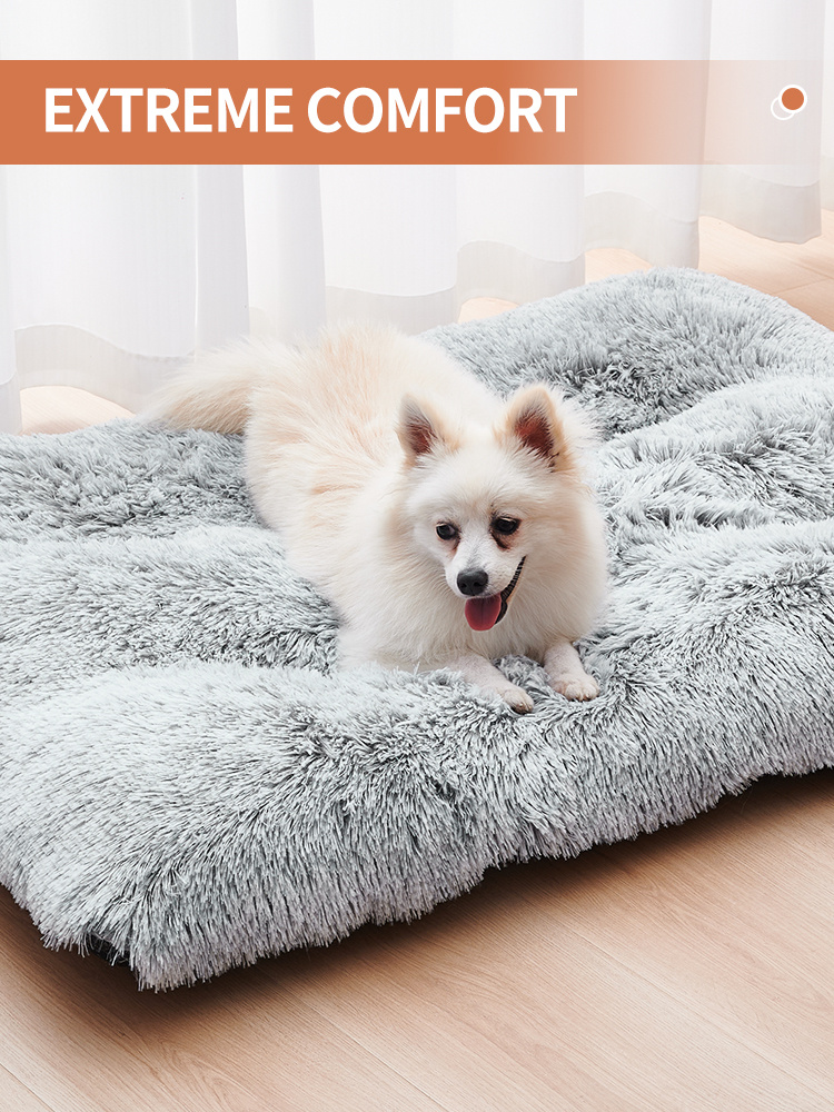 Checkered Washable Pet Sofa Bed - Image 6