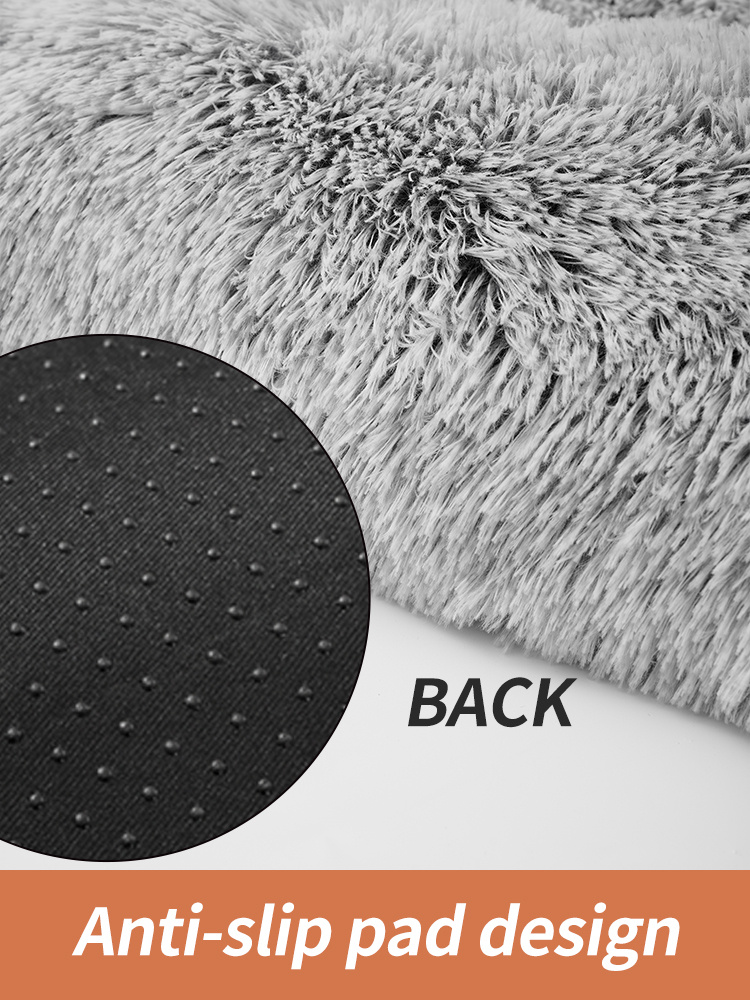 Checkered Washable Pet Sofa Bed - Image 4