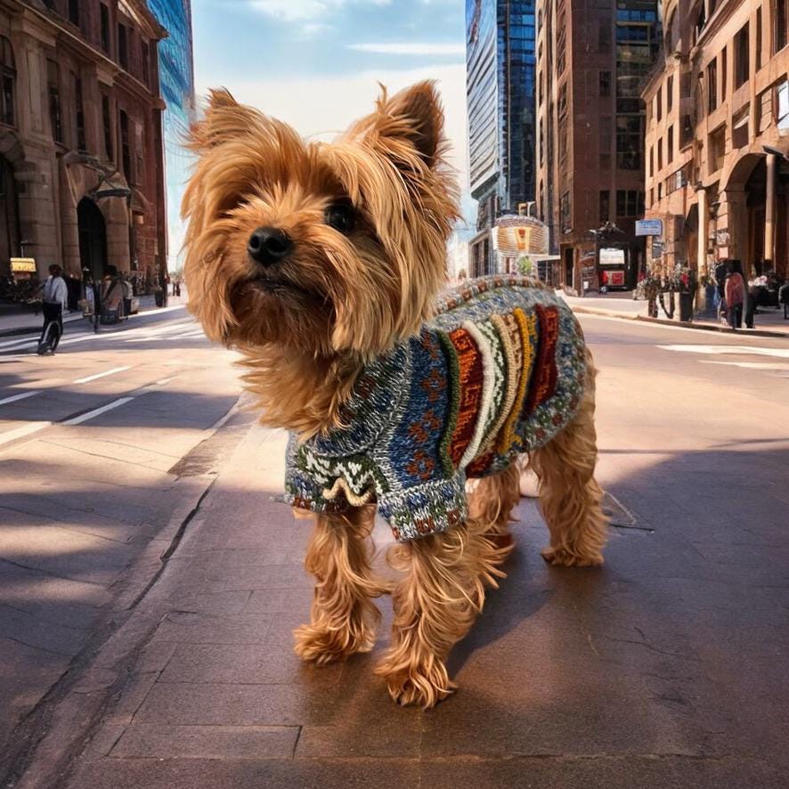 Alpaca Dog Sweater - Image 4
