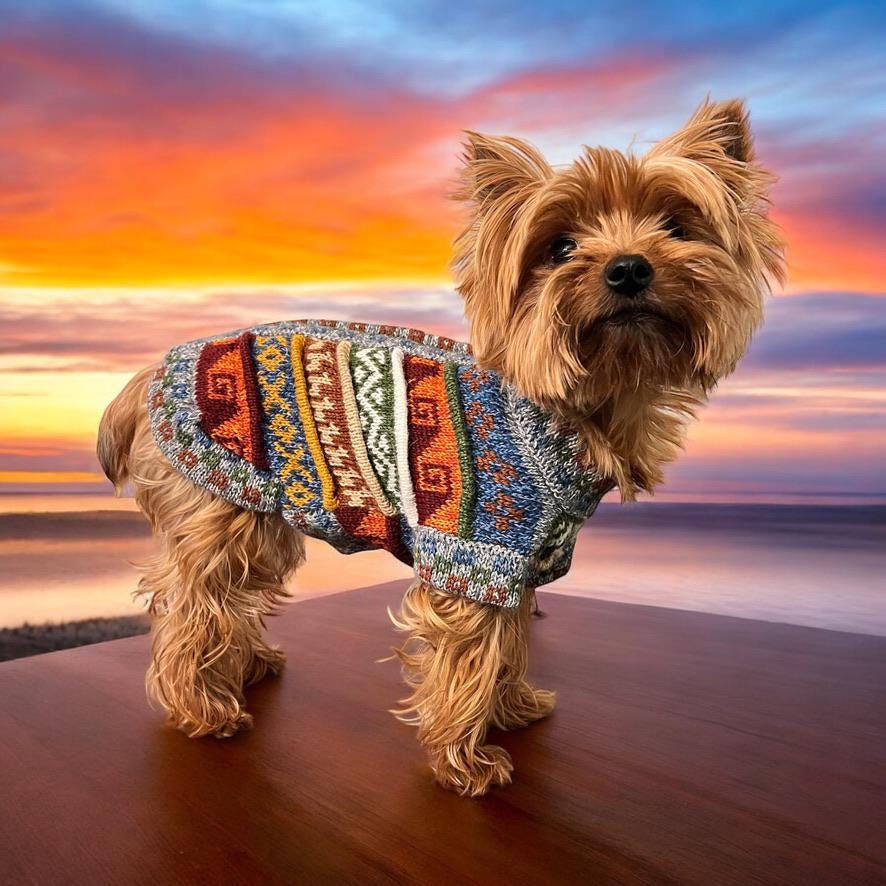Alpaca Dog Sweater - Image 6
