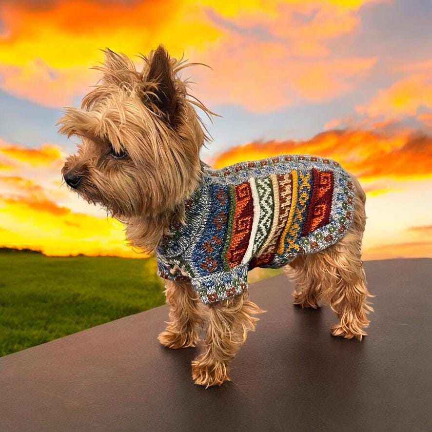 Alpaca Dog Sweater - Image 9