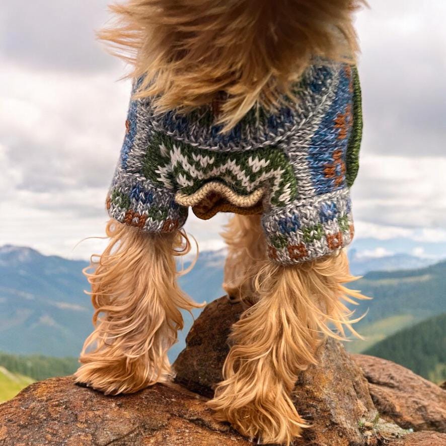 Alpaca Dog Sweater - Image 7