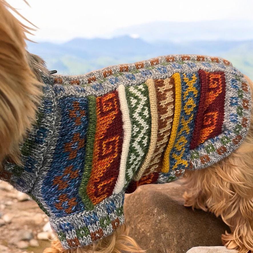 Alpaca Dog Sweater - Image 8