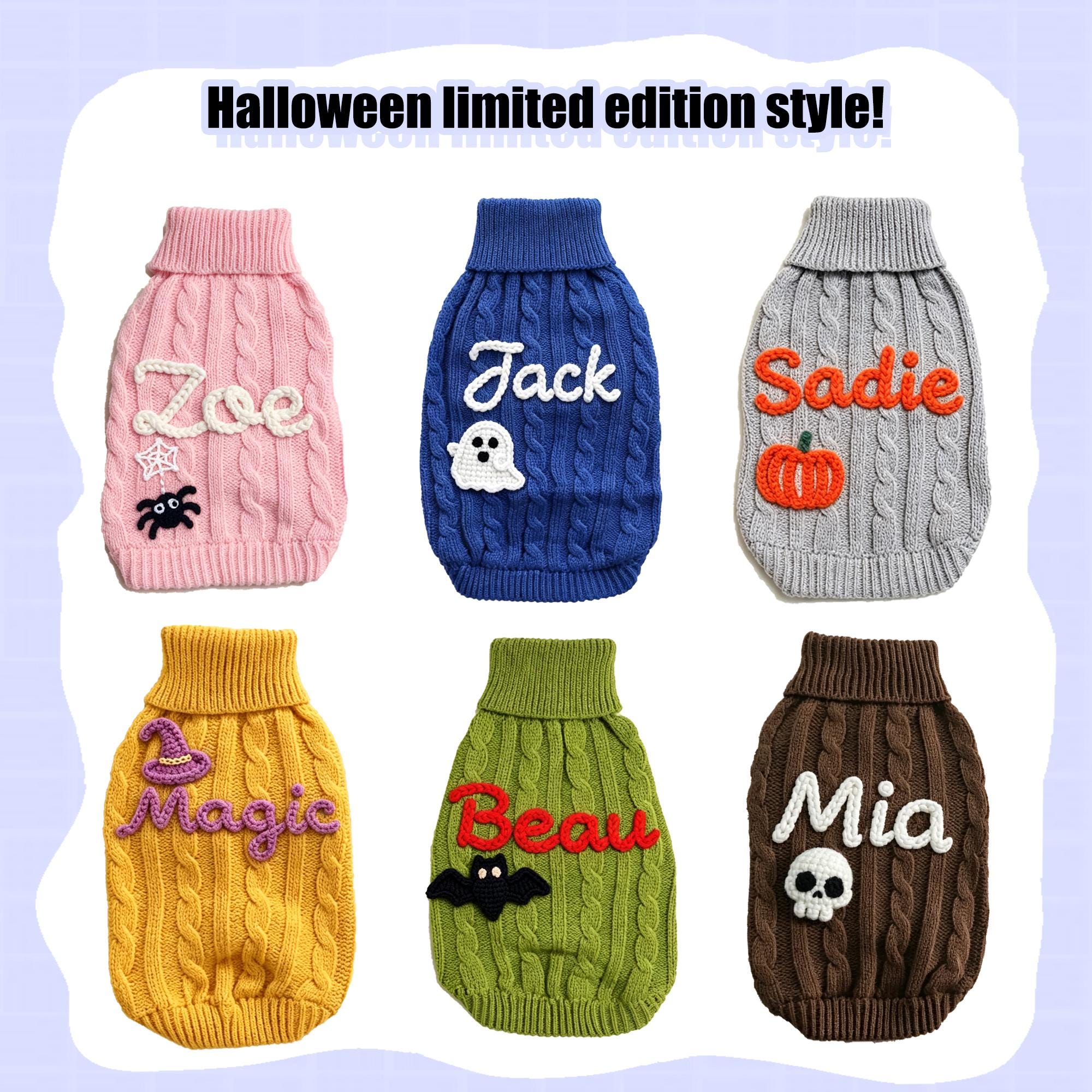 Cotton Knit Pet Sweater For Cats And Dogs - Image 12